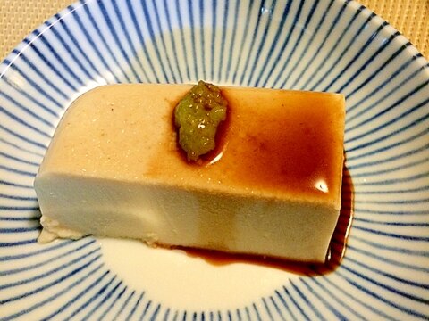 簡単ですが濃厚です☆手作り胡麻豆腐